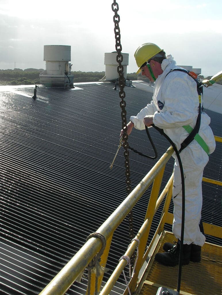 Roof and Gutter Waterproofing Mine Site